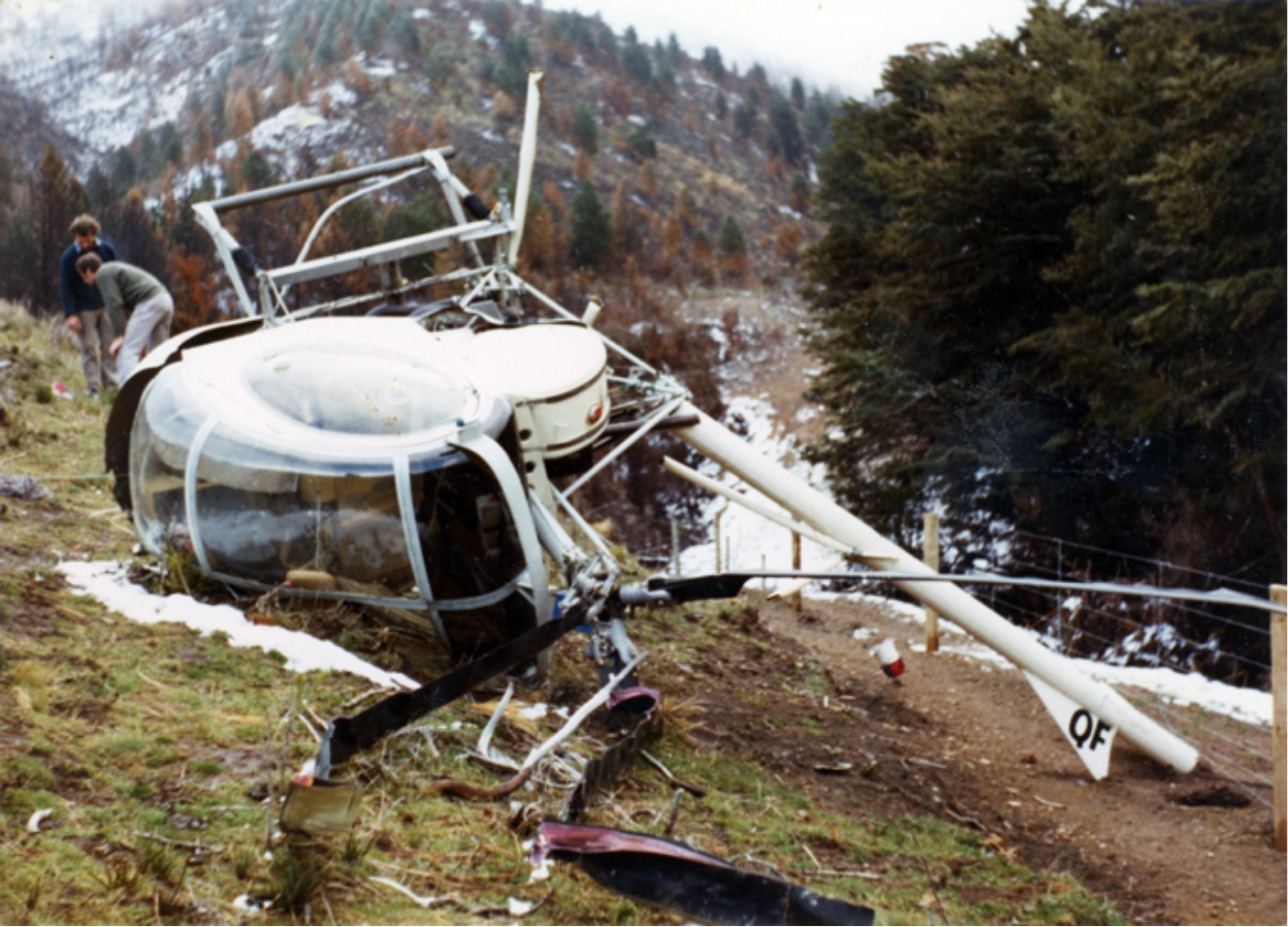 The Helicopter crash that changed Jeff’s life.
